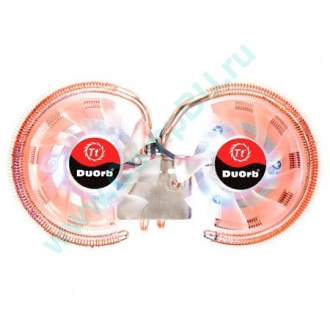 Кулер для видеокарты Thermaltake DuOrb CL-G0102 с тепловыми трубками (медный) - Электроугли