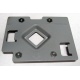 Металлическая пластина под MB HP 460233-001 (460421-001) для кулера CPU от HP ML310G5  (Электроугли)