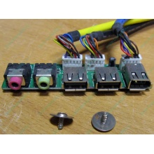 Панель передних разъемов (audio в Электроуглях, USB в Электроуглях, FireWire) для корпуса Chieftec (Электроугли)