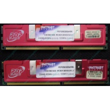 Память 512Mb (2x256Mb) DDR-1 533MHz Patriot PEP2563200+XBL (Электроугли)
