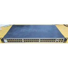 Управляемый коммутатор D-link DES-1210-52 48 port 10/100Mbit + 4 port 1Gbit + 2 port SFP металлический корпус (Электроугли)