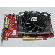 Б/У видеокарта 1Gb ATI Radeon HD4670 AGP PowerColor R73KG 1GBK3-P (Электроугли)